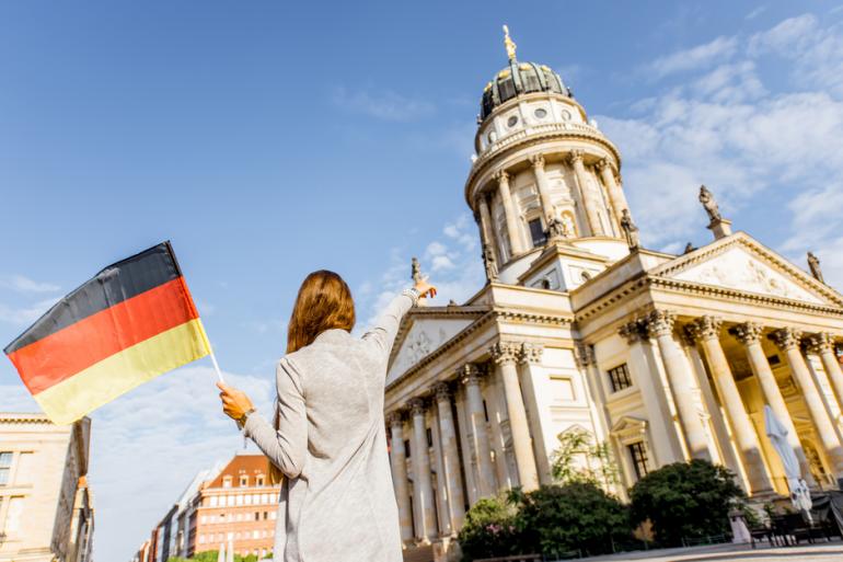 Mujer en Alemania